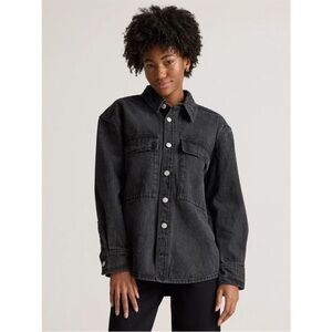 Quince Denim Shirt Jacket